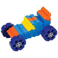 Конструктор Morphun Junior Starter Rainbow 12 Vehicles Set «Машины Радуга», 140 деталей, 4+